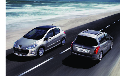 Couverture Brochure Peugeot 308