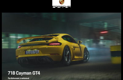 Couverture Brochure Porsche 718