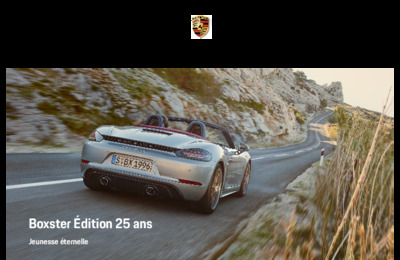 Couverture Brochure Porsche 718