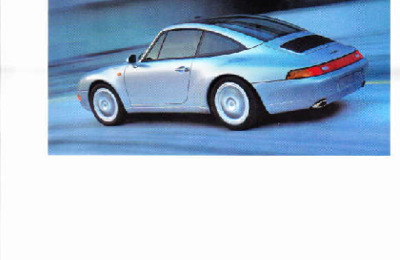 Couverture Brochure Porsche 911