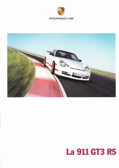 Couverture Brochure Porsche 911