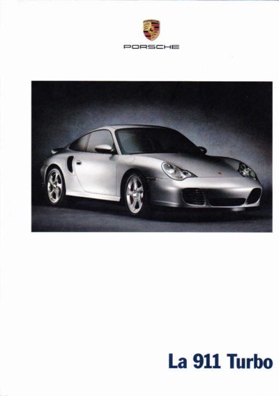 Couverture Brochure Porsche 911