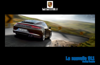 Couverture Brochure Porsche 911