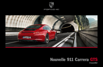Couverture Brochure Porsche 911