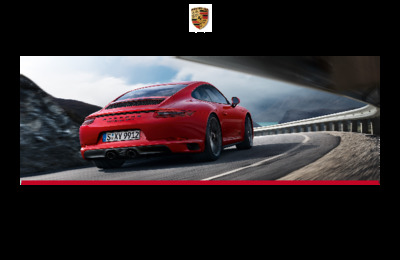 Couverture Brochure Porsche 911