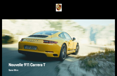 Couverture Brochure Porsche 911