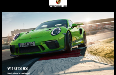 Couverture Brochure Porsche 911