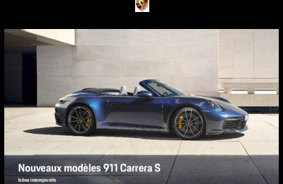 Couverture Brochure Porsche 911
