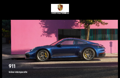 Couverture Brochure Porsche 911