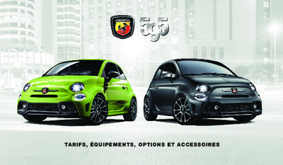 Couverture Brochure Abarth 500