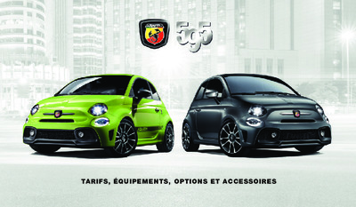 Couverture Brochure Abarth 500
