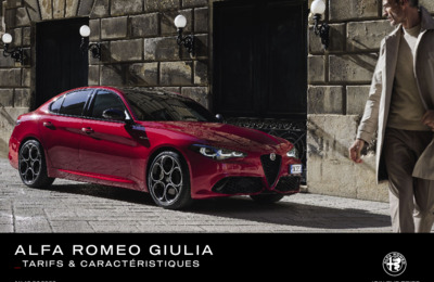 Couverture Brochure Alfa Roméo Giulia