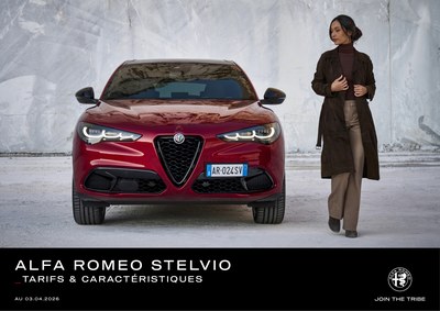 Couverture Brochure Alfa Roméo Stelvio