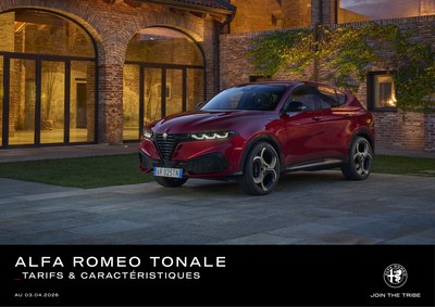 Couverture Brochure Alfa Roméo Tonale