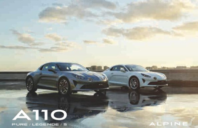 Couverture Brochure Alpine A110