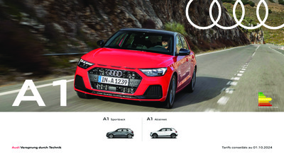 Couverture Brochure Audi A1