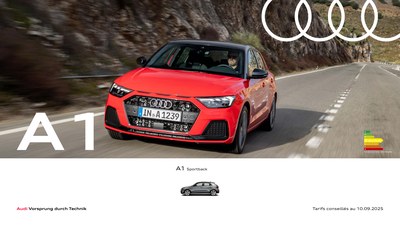 Couverture Brochure Audi A1