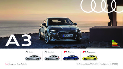 Couverture Brochure Audi A3