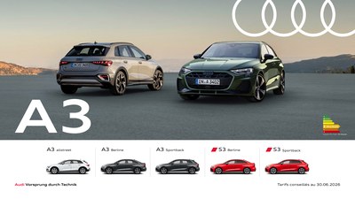 Couverture Brochure Audi A3