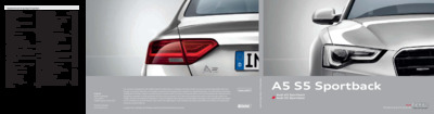 Couverture Brochure Audi A5
