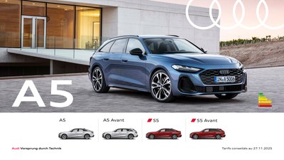 Couverture Brochure Audi A5