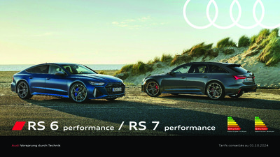 Couverture Brochure Audi A6