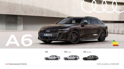 Couverture Brochure Audi A6