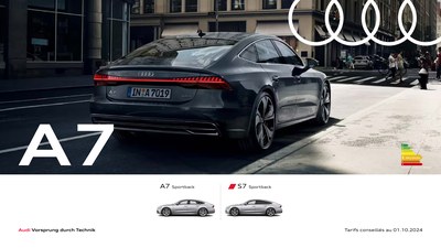 Couverture Brochure Audi A7