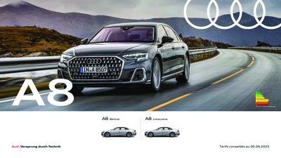 Couverture Brochure Audi A8