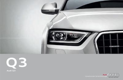 Couverture Brochure Audi Q3