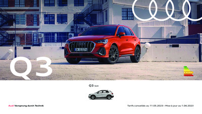 Couverture Brochure Audi Q3