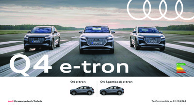 Couverture Brochure Audi Q4 e-tron