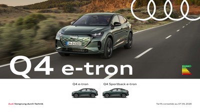 Couverture Brochure Audi Q4 e-tron
