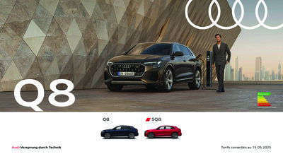 Couverture Brochure Audi Q8