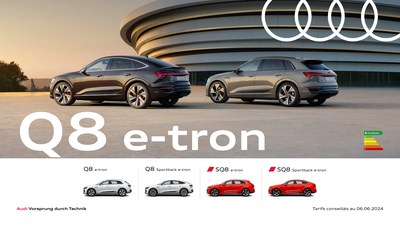 Couverture Brochure Audi Q8 e-tron