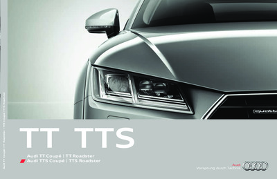 Couverture Brochure Audi TT