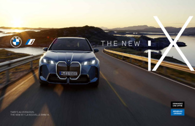 Couverture Brochure BMW iX