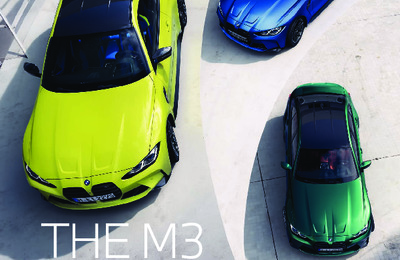 Couverture Brochure BMW M3