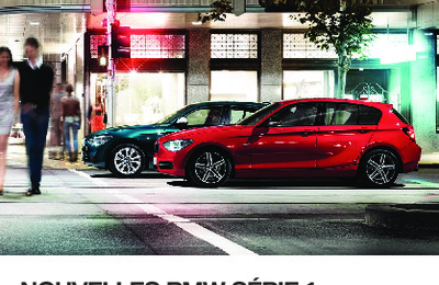 Couverture Brochure BMW Série 1