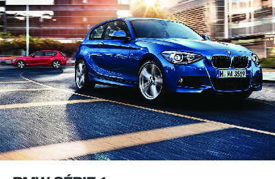 Couverture Brochure BMW Série 1