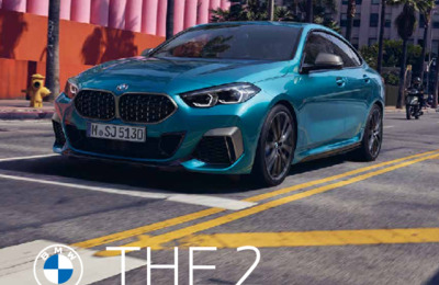 Couverture Brochure BMW Série 2 Gran Coupé