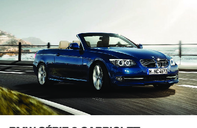 Couverture Brochure BMW Série 3