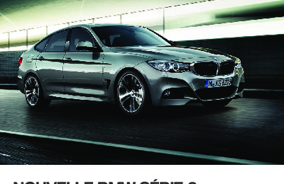Couverture Brochure BMW Série 3 Gran Turismo