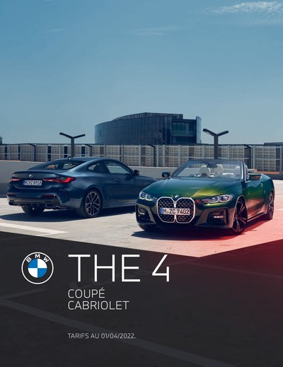 Couverture Brochure BMW Série 4