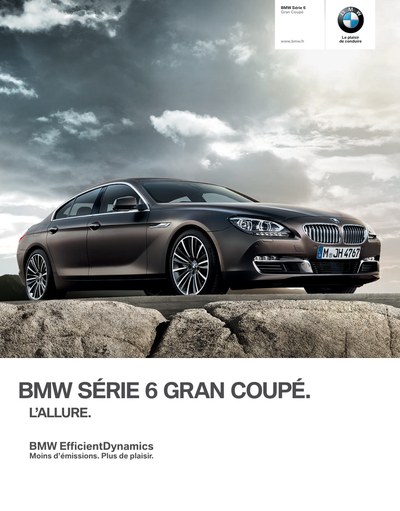 Couverture Brochure BMW Série 6