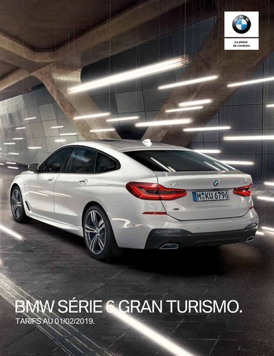 Couverture Brochure BMW Série 6 Gran Turismo