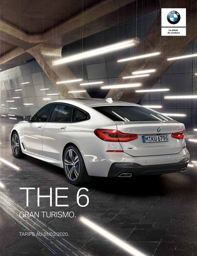 Couverture Brochure BMW Série 6 Gran Turismo