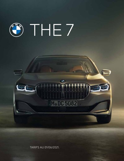 Couverture Brochure BMW Série 7