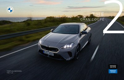 Couverture Brochure BMW Série 2 Gran Coupé