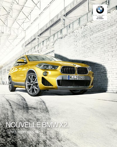 Couverture Brochure BMW X2